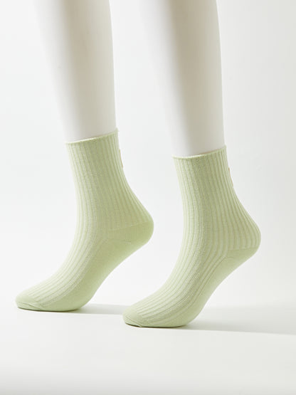 Ribbed Socks 120346