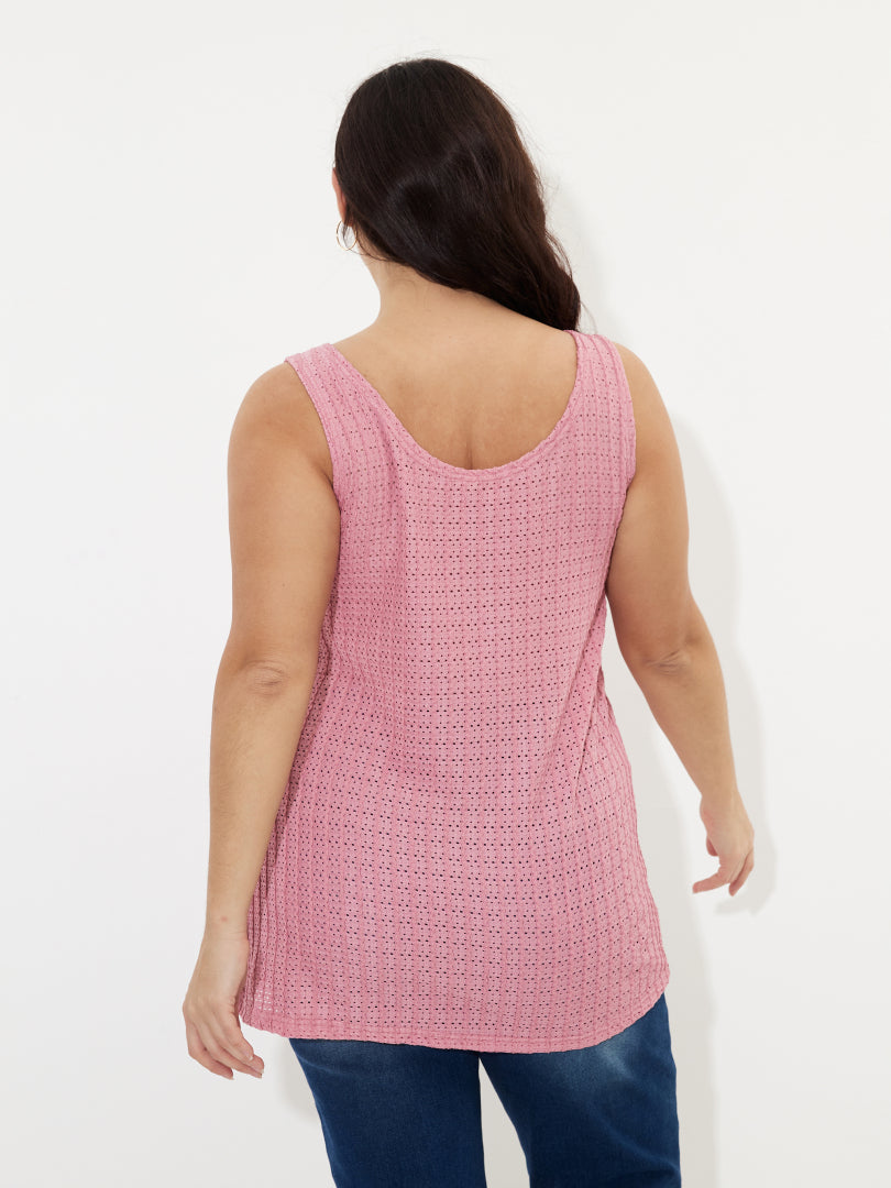 Plus Size    Tank Top 1230201