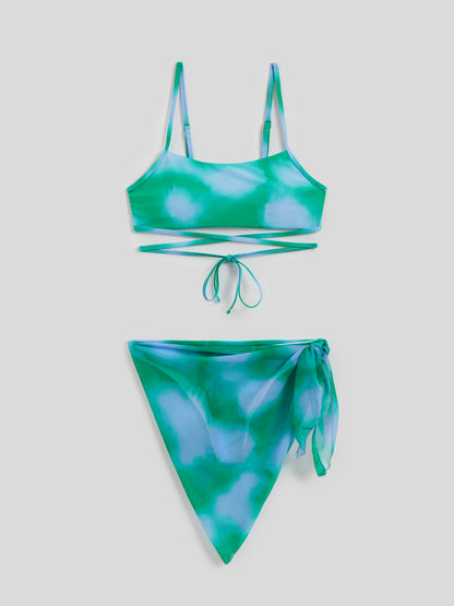 Open Back Bikini Set 113699