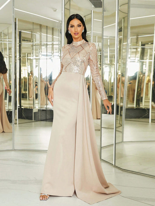 Sequinned Arabian Dresses 1288762