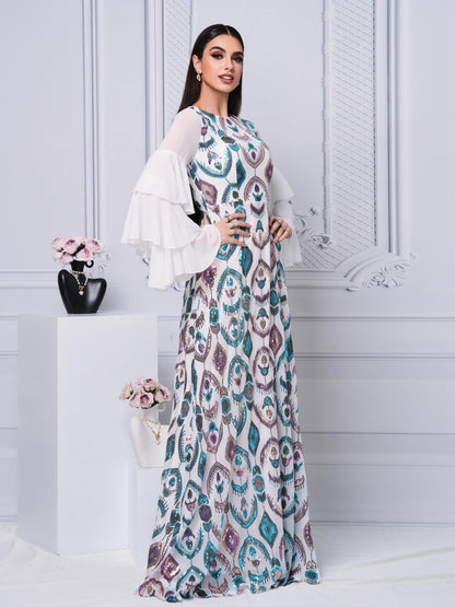 Sequinned Arabian Dresses 1293572