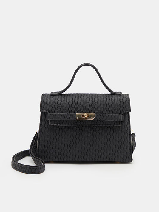 Solid Box Crossbody Bag 1250962