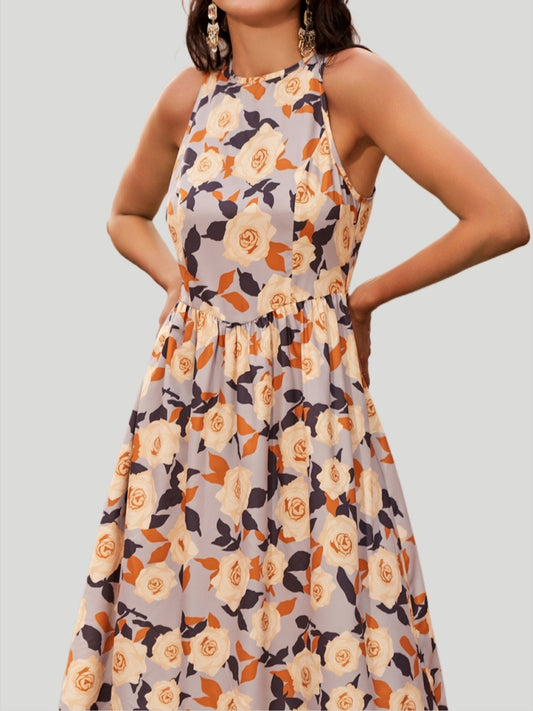 Cut Out Tank Dress 75592