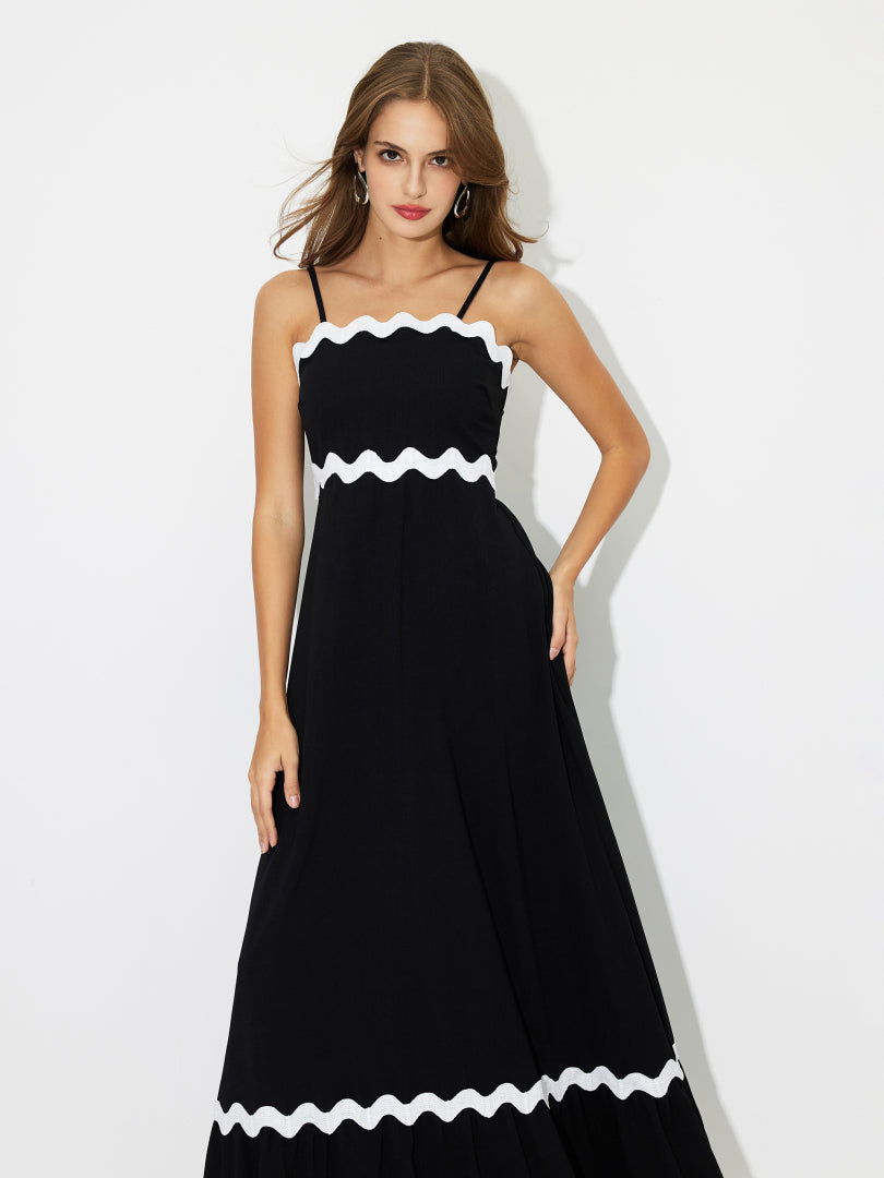 Smocking A-Line Dress 118540