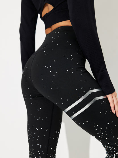 Striped Gym Tights 118719