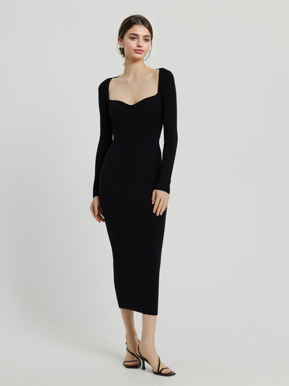 Long Knit Dress 111651