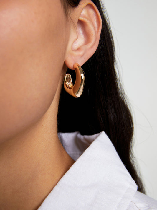 Geometric Artificial Jewellery - Stud 116960
