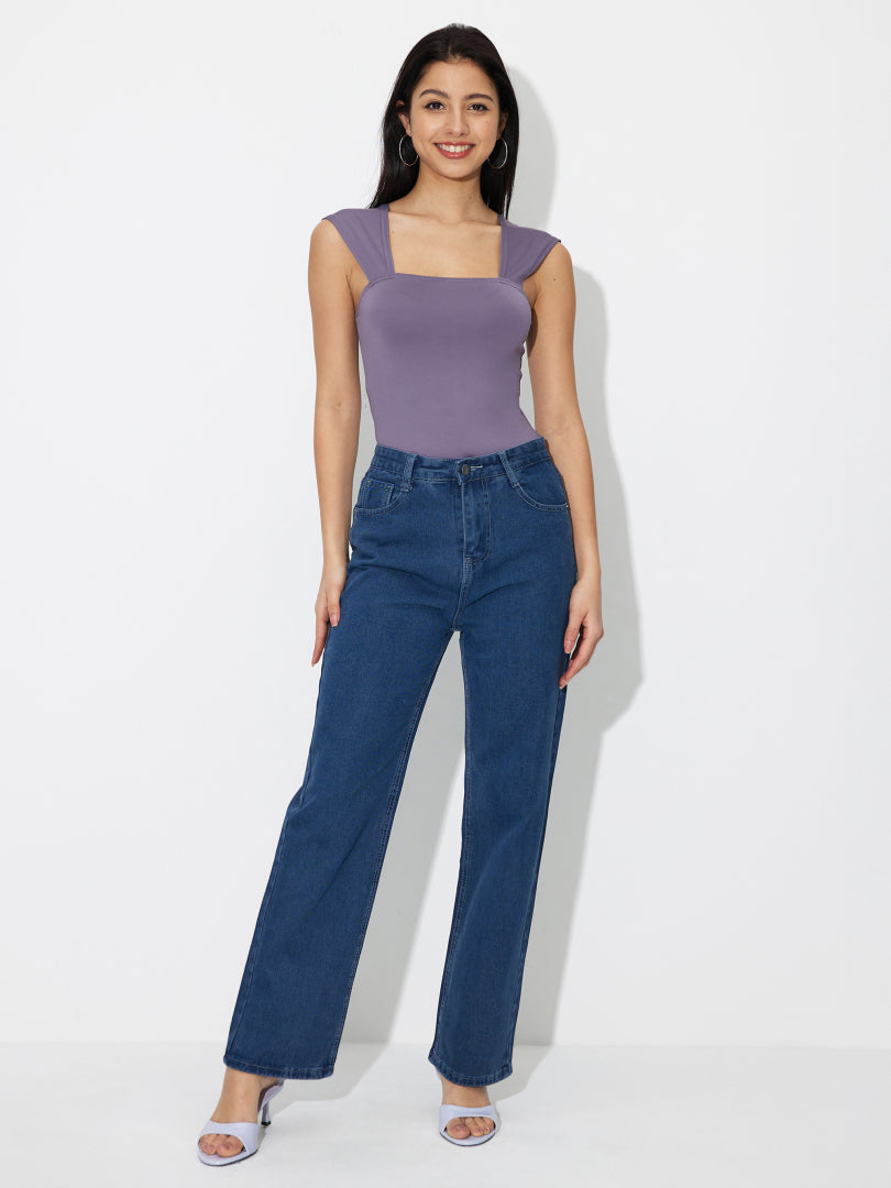 Straight Leg Jeans 118467