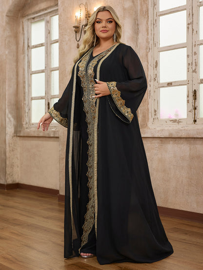 پڵەس سایز ڕەنگ بلۆک جل و بەرگی عەرەبی 1288002