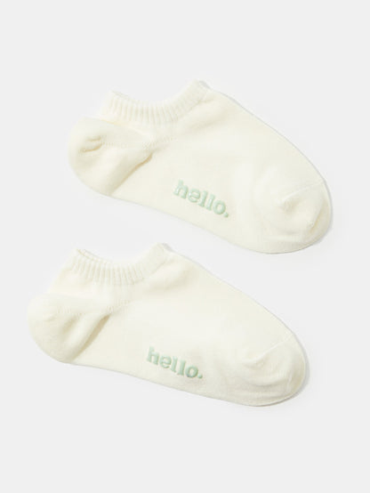 Embroidered Detail Socks 120351