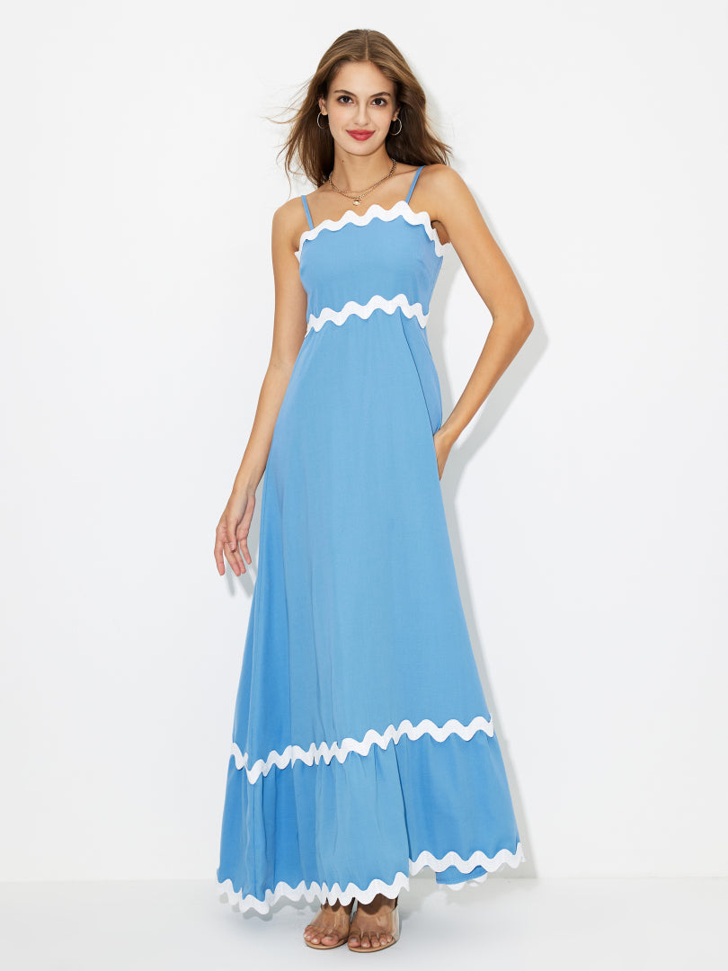 Smocking A-Line Dress 118540
