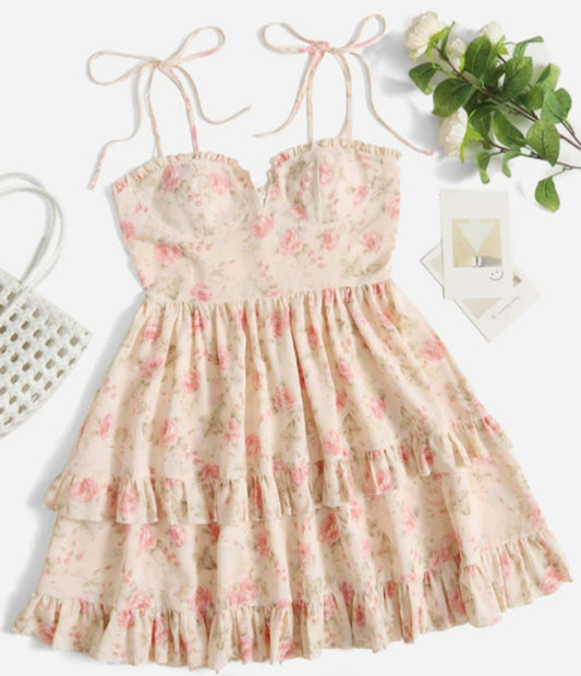Bow Slip Dress 1321362