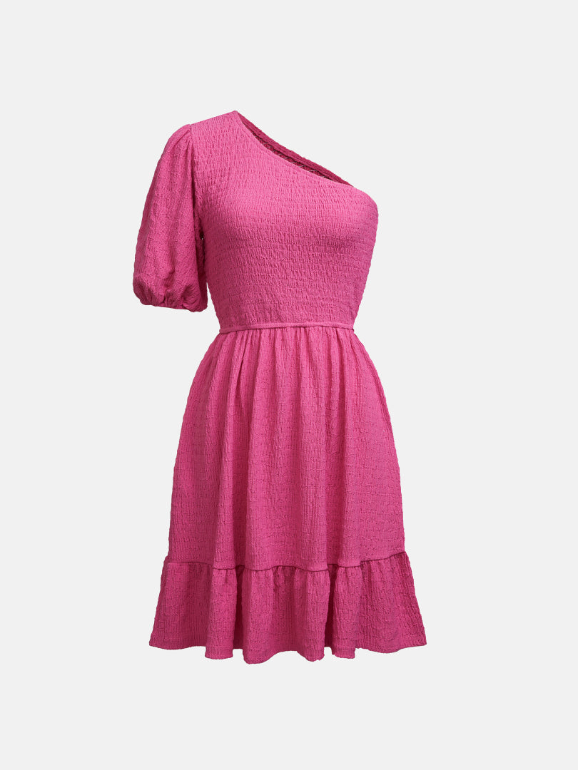 Ruffle A-Line Dress 119503