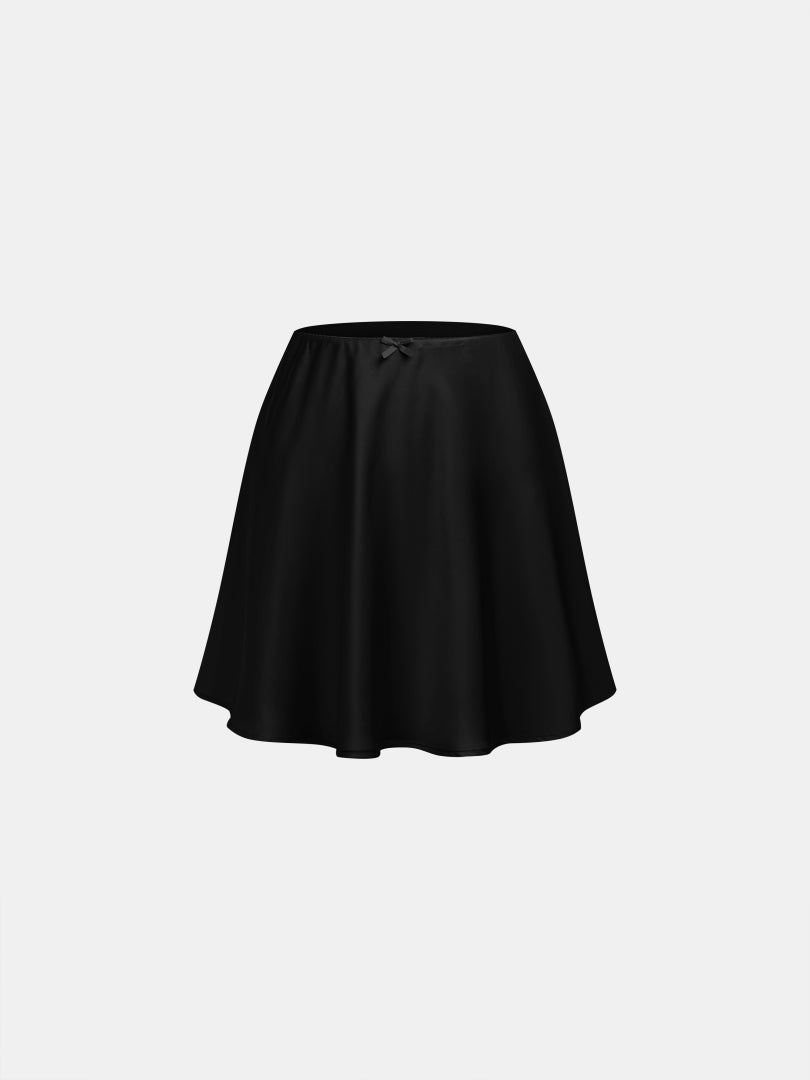 Bow A-Line Skirt 1250002