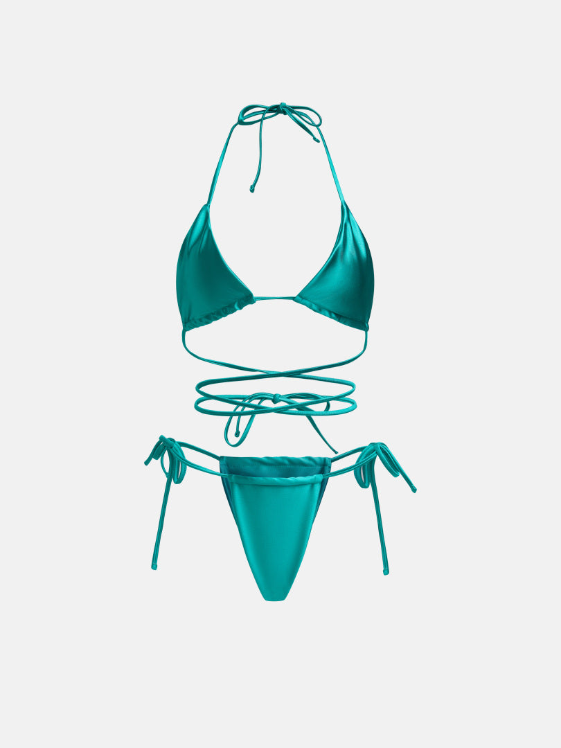 Knotted Bikini Set 1262532