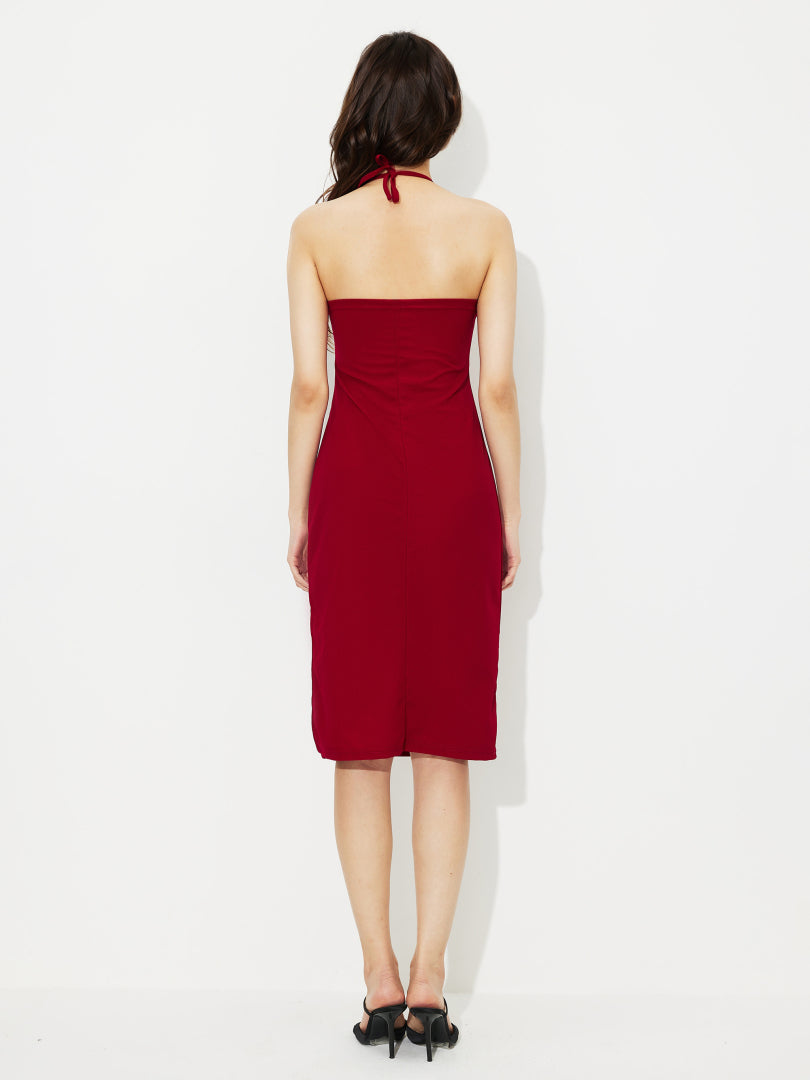 Open Back Bodycon Dress 1233192