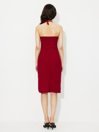 Open Back Bodycon Dress 1233192
