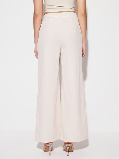 Tied Straight Leg Pants 1259982