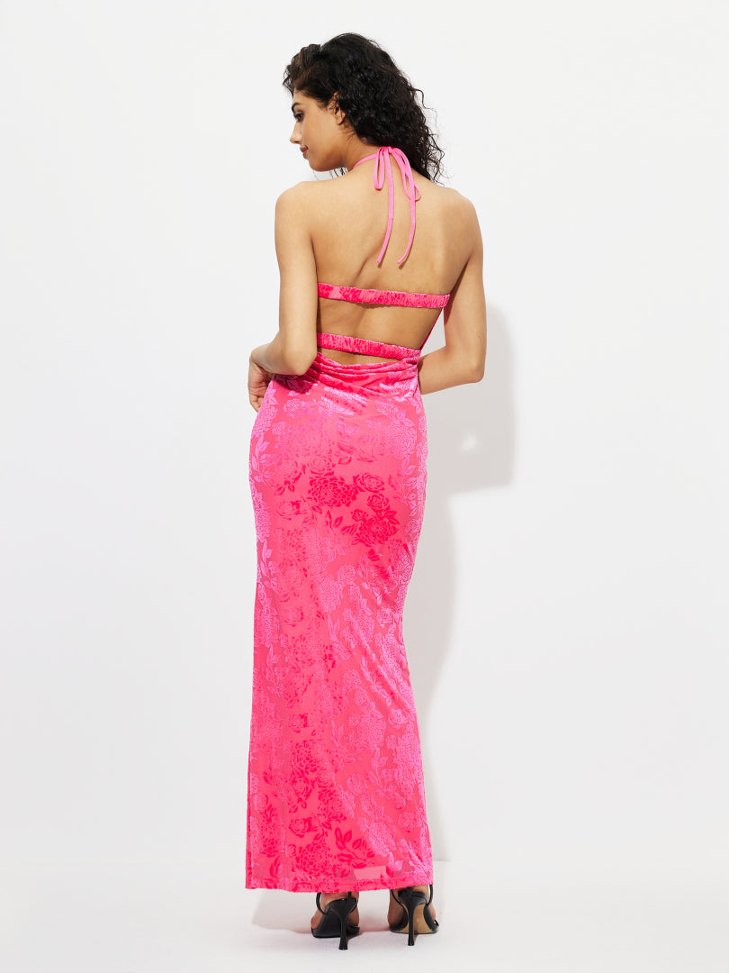 Open Back Bodycon Dress 1263412