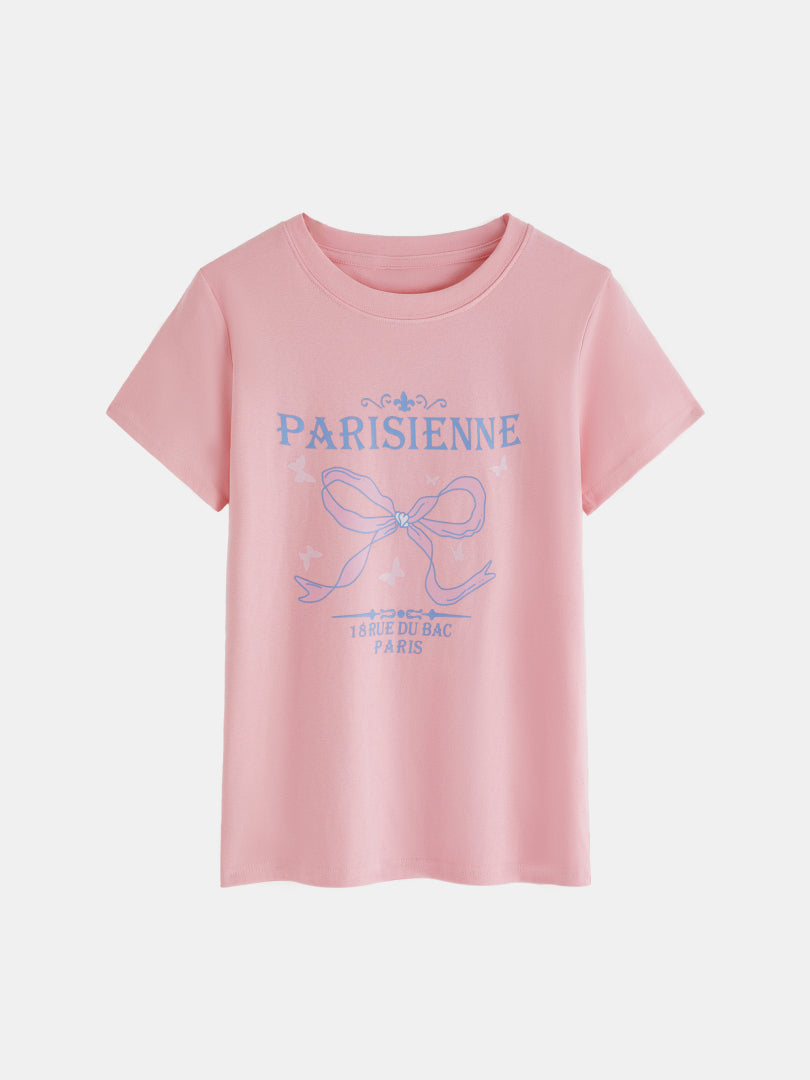 Printed Pullover T-Shirt 1290872