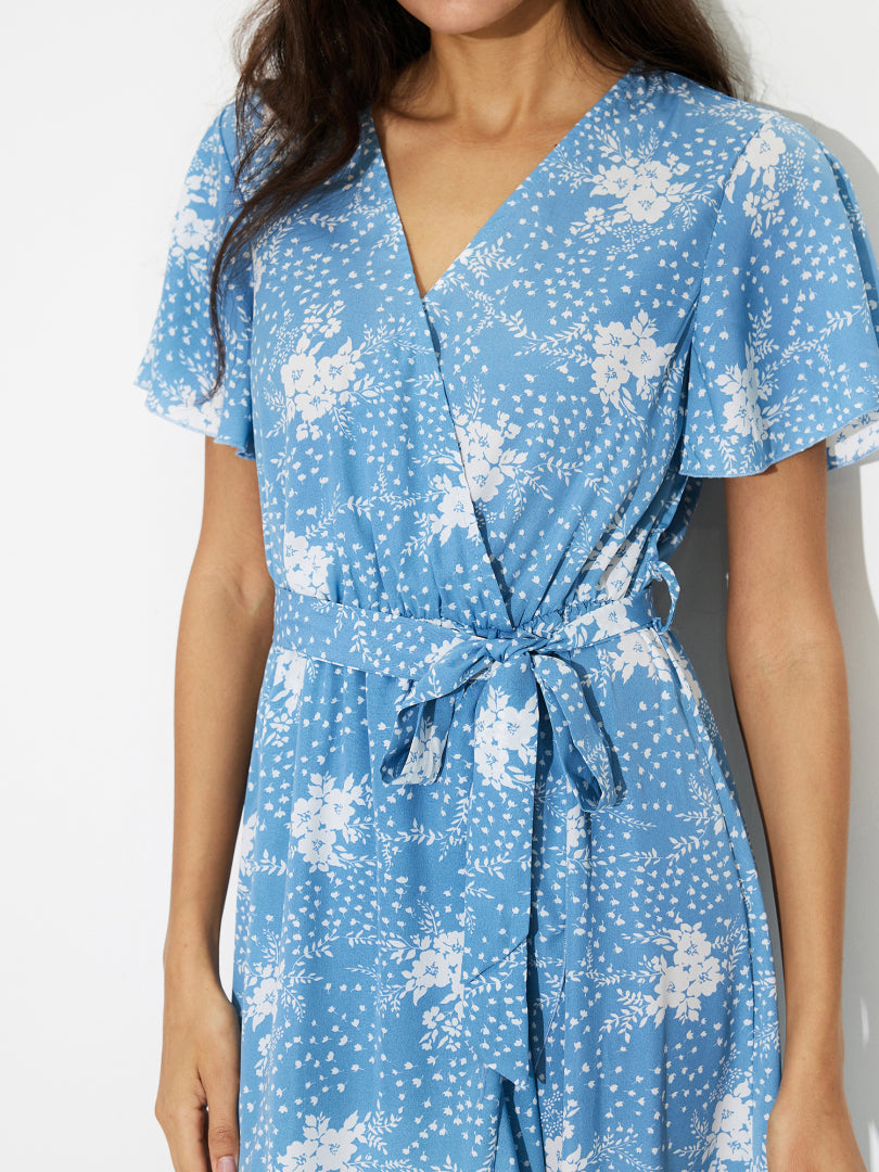 Ruffle A-Line Dress 118761