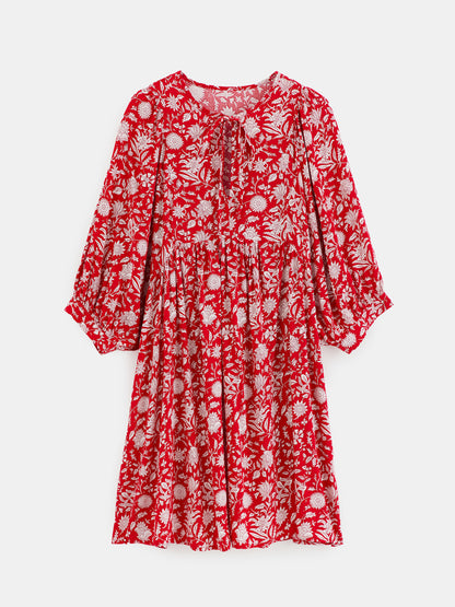 Printed A-Line Dress 1249042
