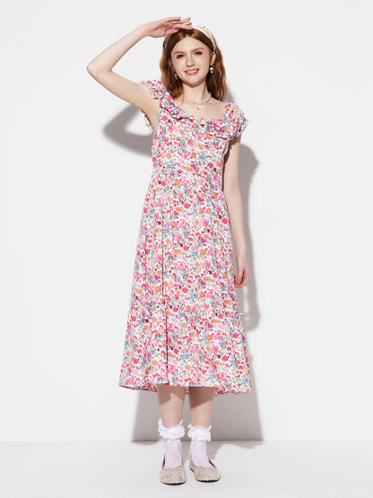 Ruffle A-Line Dress 1280632