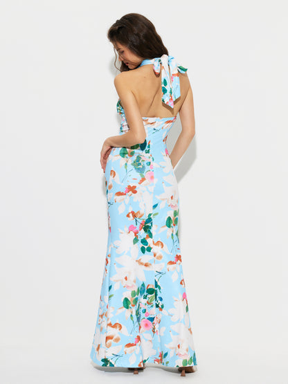 Cut Out Fishtail Dress 1295762