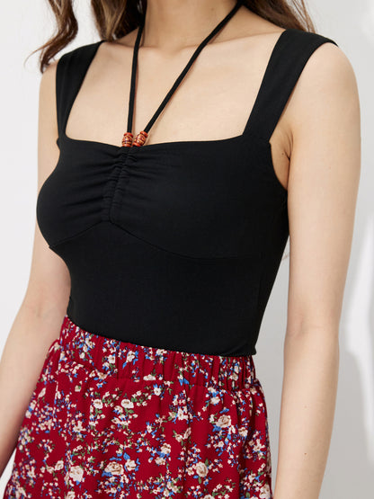 Fitted Ruched Top 121385