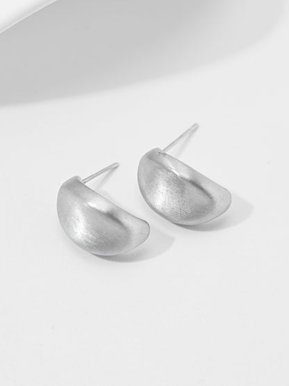 Geometric Shape Stud Earrings 121091