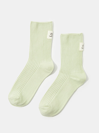 Ribbed Socks 120346