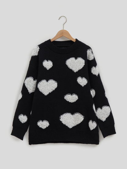 Color Block Knit Pullover 115344