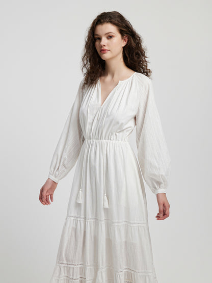 جل و بەرگی پەچ وۆرک A-line Ruffle 110599