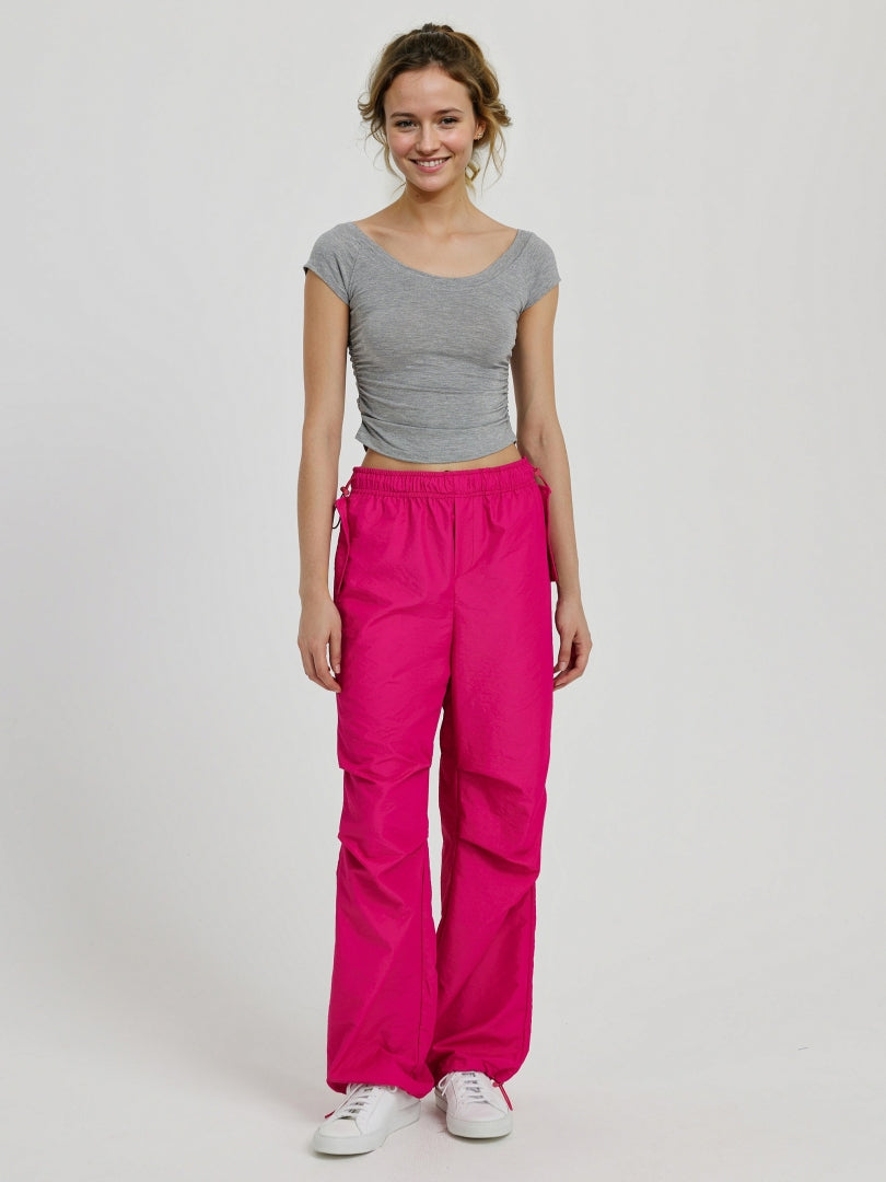 Gathered Cargo Trousers 111352