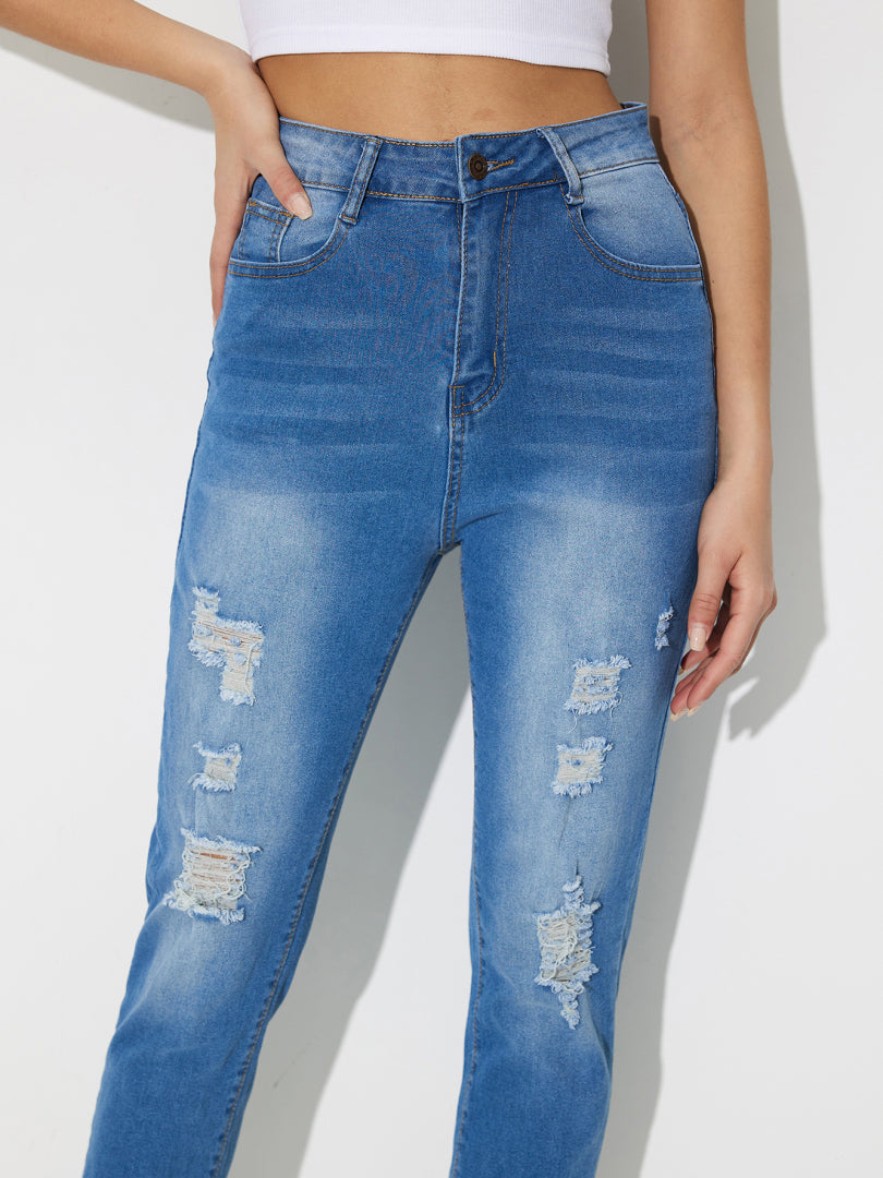 Ripped Skinny Jeans 119199