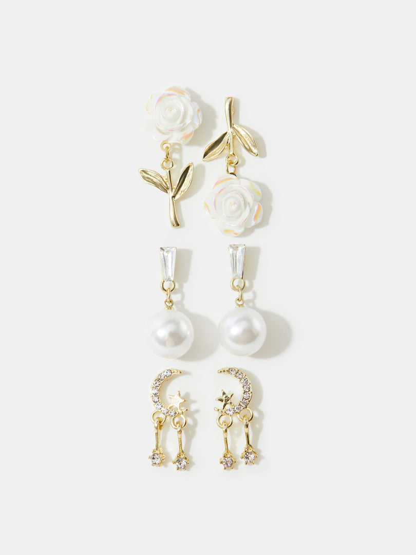 Flowers Artificial Jewellery - Stud 1299492