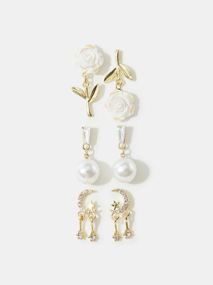 Flowers Artificial Jewellery - Stud 1299492