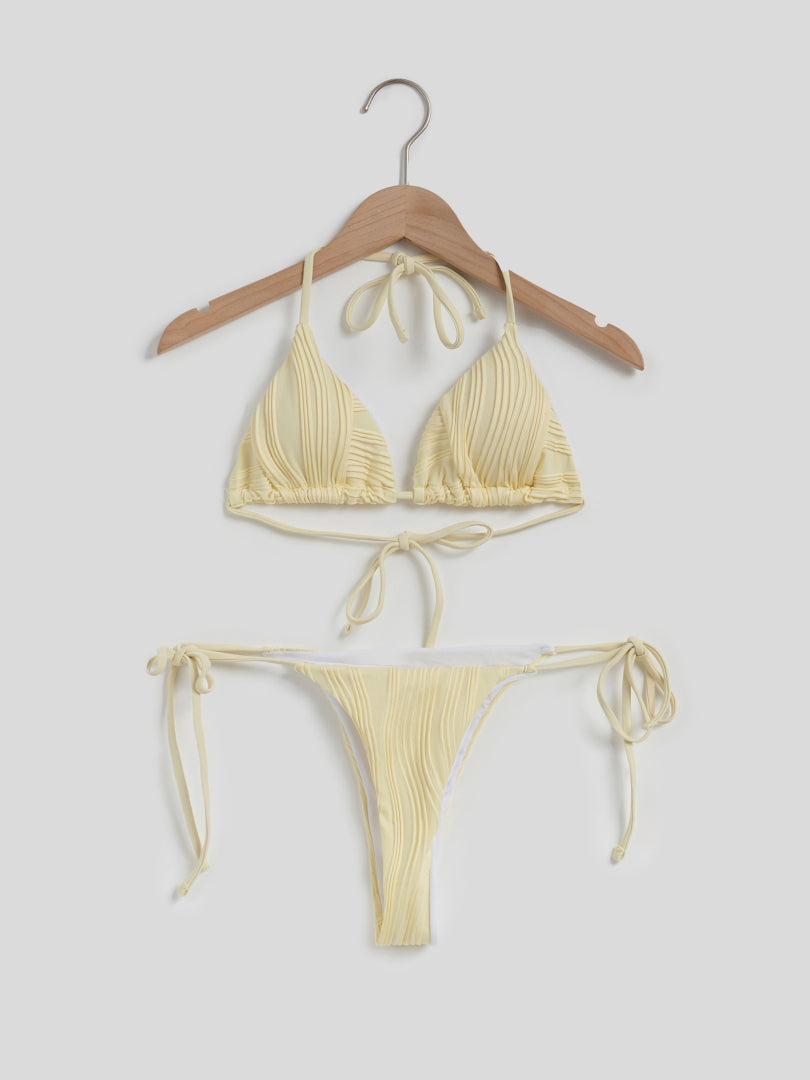 Open Back Bikini Set 115101