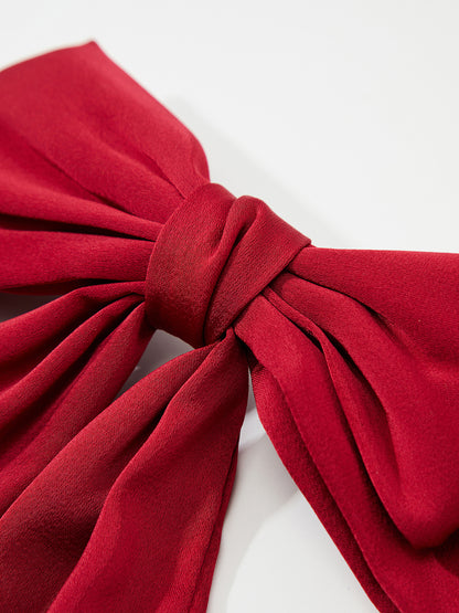 Ribbon Hair Bow Barrette 1242331