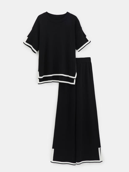 Color Block Knit Co-ords 119474