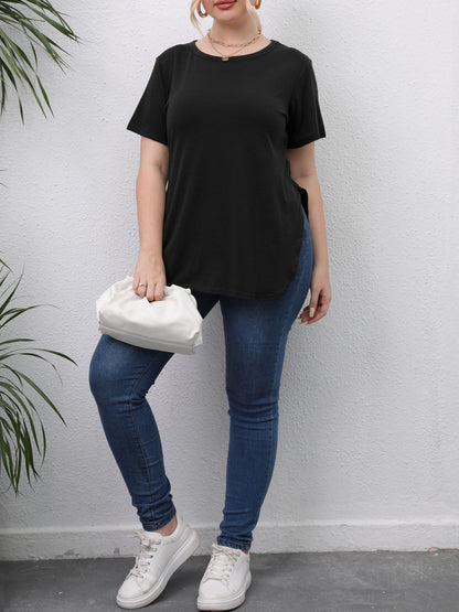Plus Size    Pullover T-Shirt 1248362