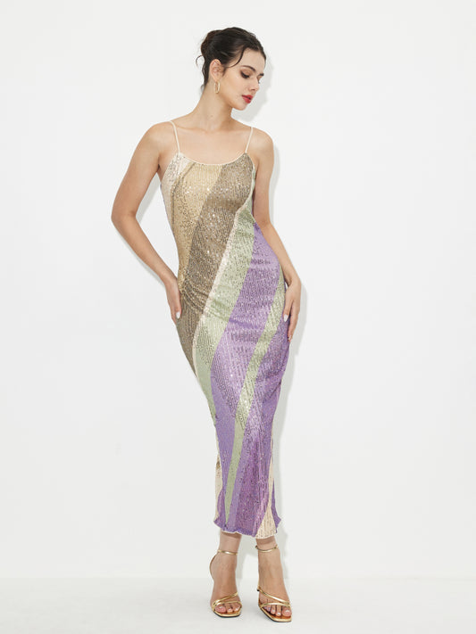 Sequinned Bodycon Dress 118263
