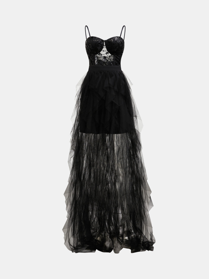 Ruffle A-Line Dress 1269822