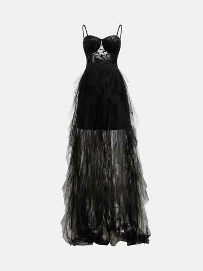 Ruffle A-Line Dress 1269822