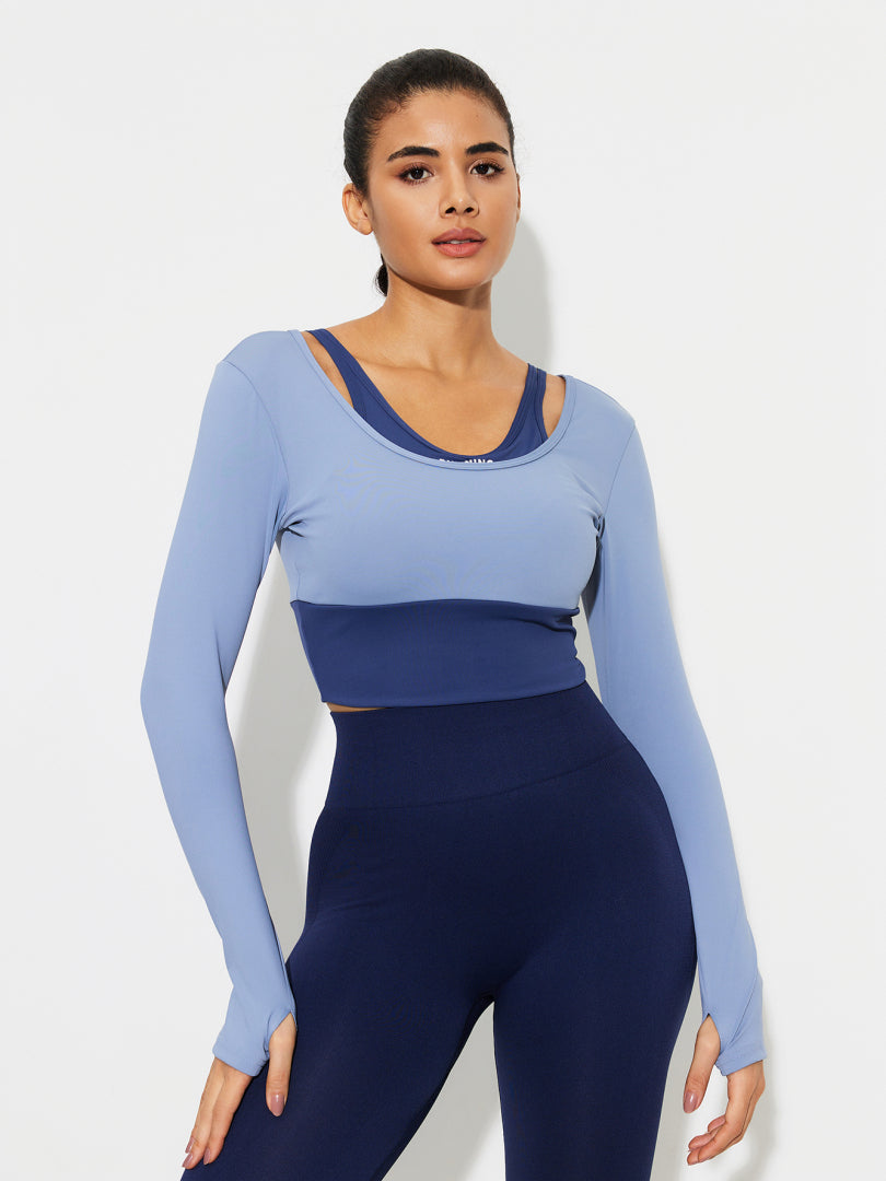 Color Block Sports T-Shirt 1289272