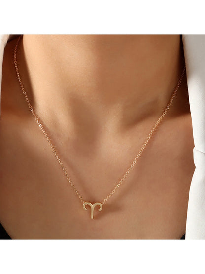 FOR MOM 12 Sign Zodiac Necklace¡ꡧOne-size random shipment¡ê? 1239272