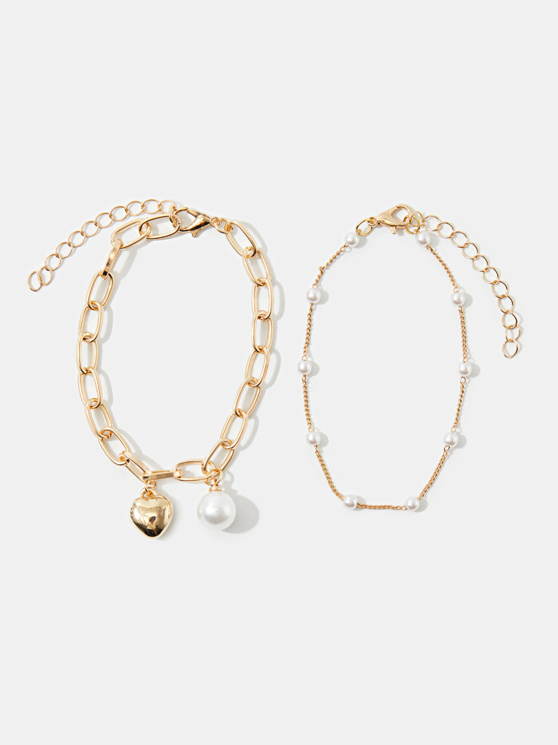 Heart Bracelet Set 119432