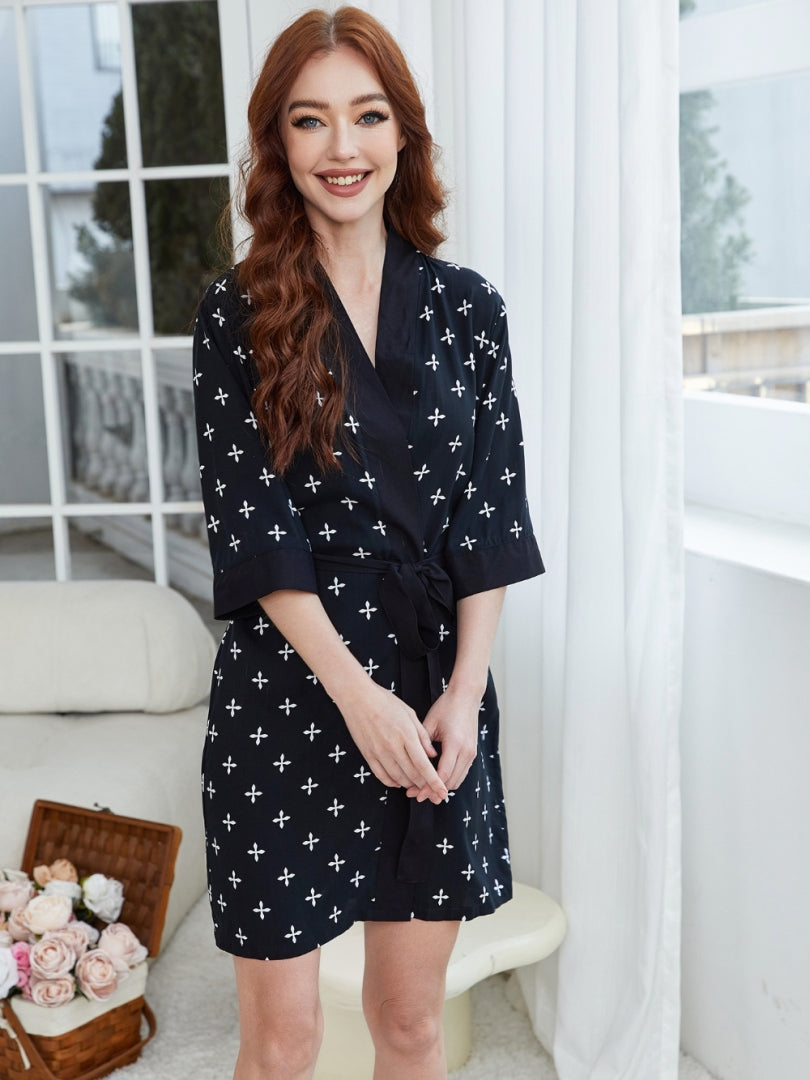 Belted Lounge Robe 1293582