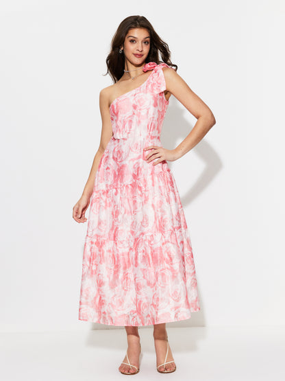 Knotted A-Line Dress 1296072