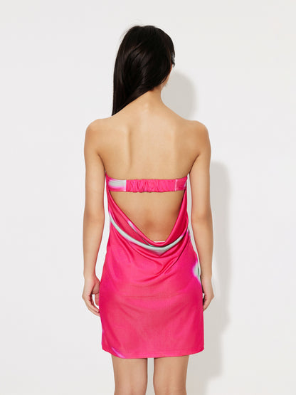 Open Back Bodycon Dress 1291722